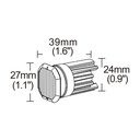 LED-MINIVAROITUSVALO KELT. 9-30V