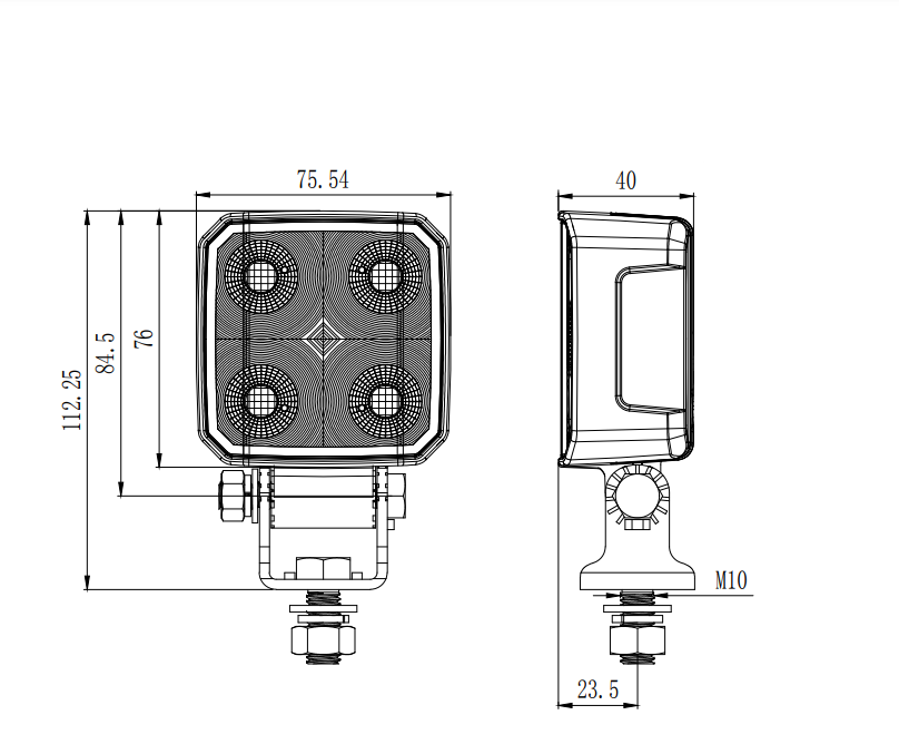 REVON LED-TYÖVALO 40W