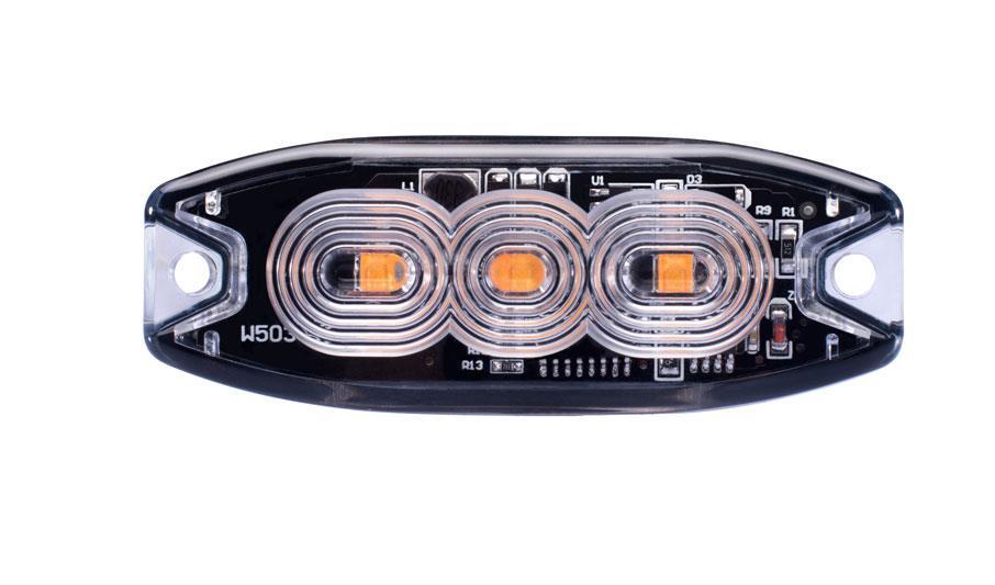 LED-TASOVILKKU KELTAINEN SLIM 3x3W LED